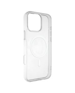 Чехол-накладка для iPhone 16 Pro Max Crystal Magnet MakeFuture Прозрачный