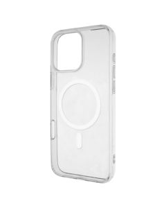 Чехол-накладка для iPhone 16 Pro Max Crystal Magnet MakeFuture Прозрачный