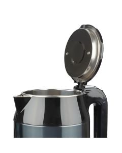 Електрочайник Grunhelm EKS-1923G Срібний Чорний (Silver Black)