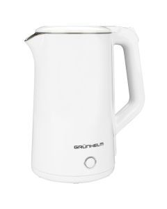 Електрочайник Grunhelm EKS-1916W Білий (White)
