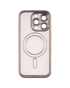 Чехол-накладка для iPhone 16 Pro WAVE Metal Matte Case с магнитным кольцом Черный (Black Titanium)