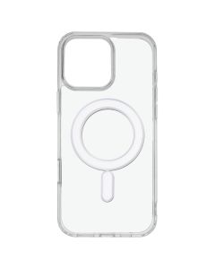 Чехол накладка для iPhone 16 Pro Max Clear Case MagSafe Прозрачный (Transparent)