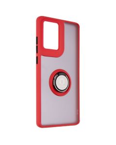 Чехол накладка для Motorola G85 Mate Ring Красный (Red)