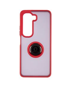Чехол накладка для Infinix Hot 50 Mate Ring Красный (Red)