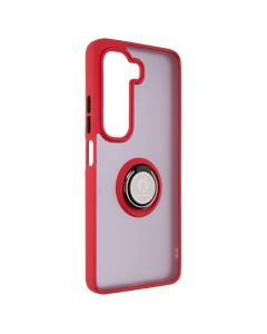 Чехол накладка для Infinix Hot 50 Mate Ring Красный (Red)