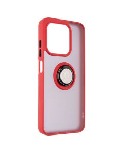 Чохол накладка для Infinix Hot 50i / Smart 9 Mate Ring Червона (Red)