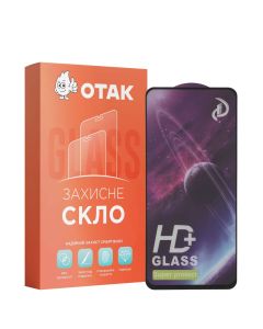 Захисне скло для OPPO A60/A3/A3X 3D Чорне (Black)