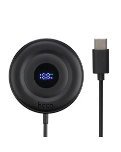 Зарядний пристрій бездротовий Hoco CW61 LED Чорний (Black)