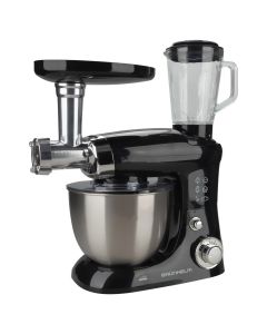 Кухонний комбайн Grunhelm GKM0016B Чорний (Black)