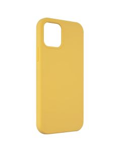 Чехол накладка для iPhone 12/12 Pro WAVE Full Silicone Cover Жёлтая (Yellow)