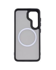 Чохол накладка для Samsung S25 WAVE Matte Insane MagSafe Чорна (Black)