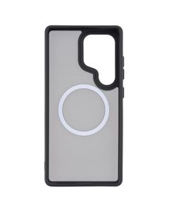 Чохол накладка для Samsung S25 Ultra WAVE Matte Insane MagSafe Чорна (Black)