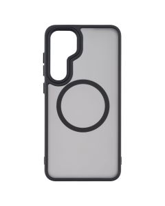 Чохол накладка для Samsung S25 Plus WAVE Matte Insane MagSafe Чорна (Black)