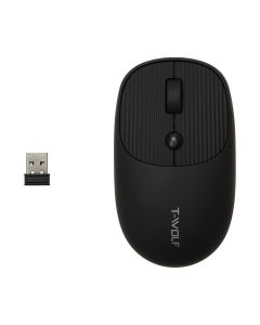Клавіатура бездротова TWolf TF350 + миша Чорна (Black)