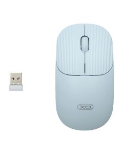 Беспроводная клавиатура XO KB-05 + мышь Голубая (Blue)
