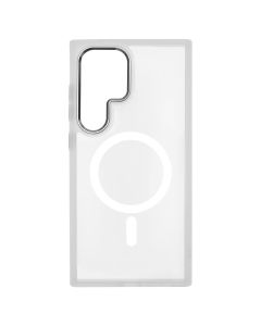 Чохол накладка для Samsung S24 Ultra Unit MagSafe Сіра (Silver)
