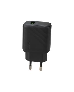 Зарядное устройство Hoco CS23A Sunlight (1 USB-C+1 USB) 30W Черный (Black)