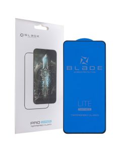 Защитное стекло для Xiaomi Redmi Note 14 BLADE LITE Full Glue 3D Черное (Black)