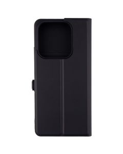 Чехол-кейс для Xiaomi Redmi Note 14 5G с клапаном Черный (Black)