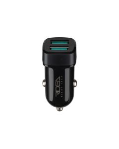Автомобільний зарядний пристрій Ridea RCC-21012 Grand 2USB 2.4A Чорний (Black)