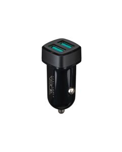 Автомобільний зарядний пристрій Ridea RCC-21012 Grand 2USB 2.4A Чорний (Black)