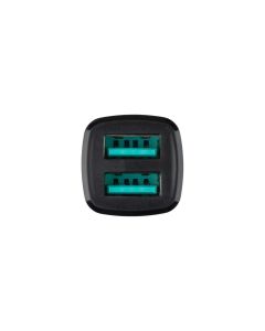 Автомобільний зарядний пристрій Ridea RCC-21012 Grand 2USB 2.4A Чорний (Black)