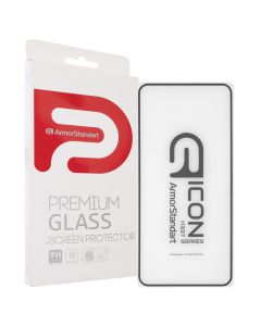 Захисне скло для Xiaomi Poco X6 5G/X6 Pro 5G/M6 Pro 4G ArmorStandart 3D Чорне (Black)