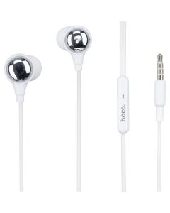 Навушники з мікрофоном Hoco M116 Білі (White)