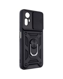 Чохол накладка для Xiaomi Redmi Note 12s Camshield Serge Ring Чорна (Black)