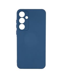 Чехол накладка для Samsung A55 Soft Case Синий (Navy Blue)