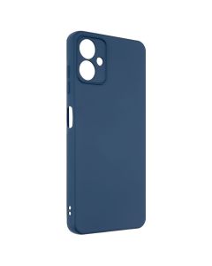 Чехол накладка для Samsung A06 Soft Case Синий (Navy Blue)