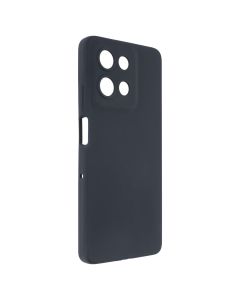 Чохол накладка для Motorola G75 Silicone MakeFuture Сіра (Charcoal Grey)