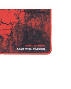 Килимок для миші Jedel MP-05 (290x250) Чорний (Black Red)