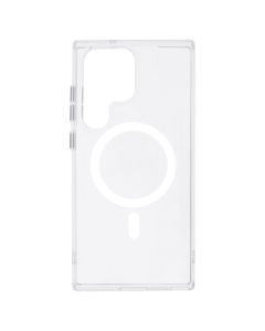 Чохол накладка для Samsung S23 Ultra WAVE Clear Case with Magnetic Ring Прозора (Transparent)