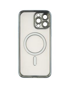 Чехол накладка для iPhone 13 Pro Max WAVE Metal Matte Case с магнитным кольцом MagSafe Синий (Sierra Blue)