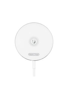 Зарядний пристрій бездротовий XO CX022 Магнітний (15W) 1.2м Білий (White)