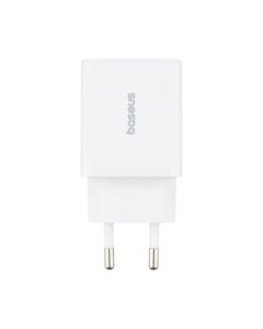 Зарядний пристрій Baseus Cube Fast Charger 20W QC+PD (1 USB-C + 1 USB) Білий (White)