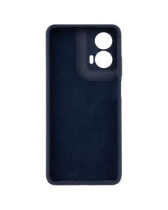 Чохол накладка для Motorola G04/G04S/G24/G24 Power/E14 Soft Case Синя (Dark Blue)