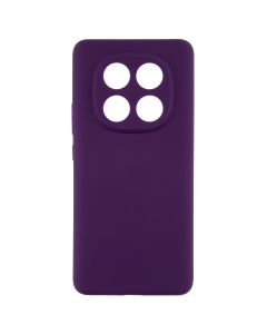 Чохол накладка для Xiaomi Redmi Note 14 Pro 5G / Poco X7 Silicone MakeFuture Фіолетова (Deep Purple)