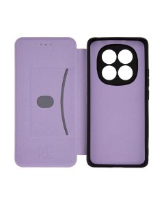 Чохол кейс для Xiaomi Redmi Note 14 Pro 4G Flip Фіолетовий (Lilac) MakeFuture