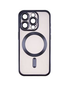 Чехол-накладка для iPhone 15 WAVE Metal Matte Case с магнитным кольцом MagSafe Синий (BlueTitanium)