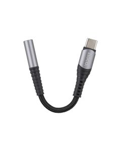 Перехідник Hoco LS33 Type-C to 3.5mm Чорний (Black)