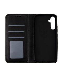Чохол кейс для Samsung A34 DM Book Case Leather Чорний (Black)