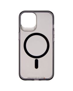 Чохол накладка для iPhone 14 Gear4 Clear MagSafe Чорна (Black)