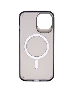 Чохол накладка для iPhone 14 Gear4 Clear MagSafe Чорна (Black)