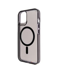 Чохол накладка для iPhone 14 Gear4 Clear MagSafe Чорна (Black)