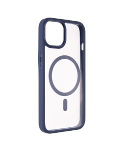 Чохол накладка для iPhone 14 Spigen MagSafe Синя (Blue)