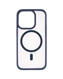 Чохол накладка для iPhone 14 Pro Spigen MagSafe Синя (Blue)