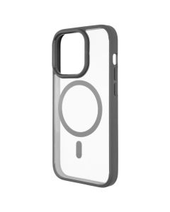 Чохол накладка для iPhone 14 Pro Spigen MagSafe Сіра (Grey)