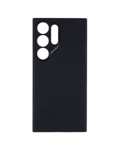 Чохол накладка для Samsung S24 Ultra Pitaka MagEZ Case 4 Twill Чорна (Black/Grey)